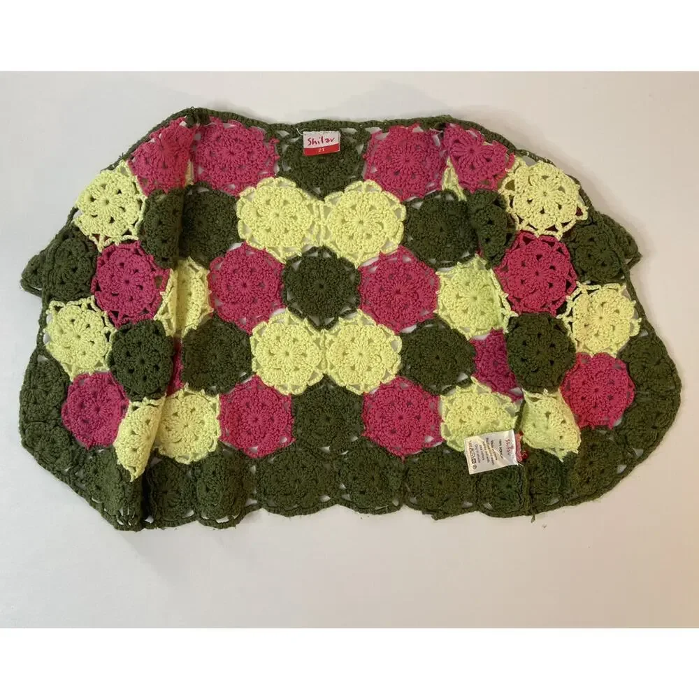 Shilar Crochet Unique Cardigan Sweater Size 2T